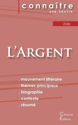 bokomslag Fiche de lecture L'Argent de Émile Zola (Analyse littéraire de référence et résumé complet)