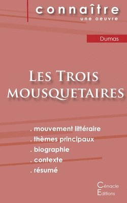 bokomslag Fiche de lecture Les Trois mousquetaires de Alexandre Dumas (Analyse litteraire de reference et resume complet)