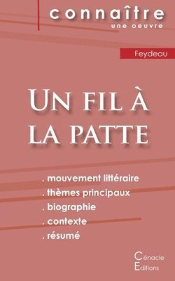 bokomslag Fiche de lecture Un fil a la patte de Feydeau (Analyse litteraire de reference et resume complet)