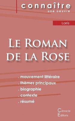 bokomslag Fiche de lecture Le Roman de la Rose de Guillaume de Lorris (Analyse littraire de rfrence et rsum complet)