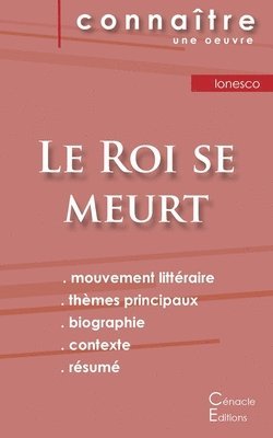 bokomslag Fiche de lecture Le Roi se meurt de Eugène Ionesco (Analyse littéraire de référence et résumé complet)