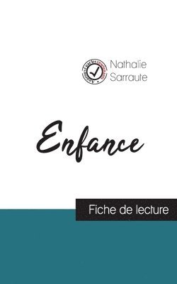 bokomslag Enfance de Nathalie Sarraute (fiche de lecture et analyse complte de l'oeuvre)