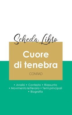 bokomslag Scheda libro Cuore di tenebra di Joseph Conrad (analisi letteraria di riferimento e riassunto completo)