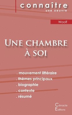 bokomslag Fiche de lecture Une chambre a soi de Virginia Woolf (Analyse litteraire de reference et resume complet)