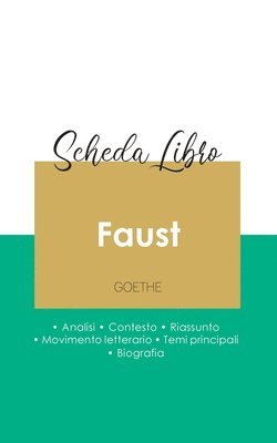 bokomslag Scheda libro Faust.prima parte. (analisi letteraria di riferimento e riassunto completo)