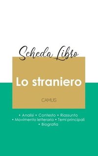 bokomslag Scheda libro Lo straniero di Albert Camus (analisi letteraria di riferimento e riassunto completo)