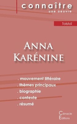 bokomslag Fiche de lecture Anna Karenine de Leon Tolstoi (analyse litteraire de reference et resume complet)