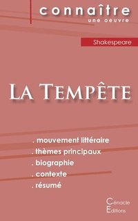 bokomslag Fiche de lecture La Tempête de William Shakespeare (analyse littéraire de référence et résumé complet)