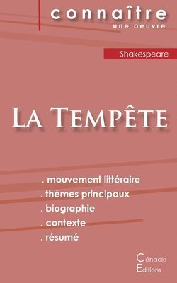 bokomslag Fiche de lecture La Tempête de William Shakespeare (analyse littéraire de référence et résumé complet)