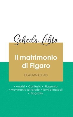 bokomslag Scheda libro Il matrimonio di Figaro di Beaumarchais (analisi letteraria di riferimento e riassunto completo)