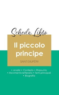 bokomslag Scheda libro Il piccolo principe di Antoine de Saint-Exupéry (analisi letteraria di riferimento e riassunto completo)