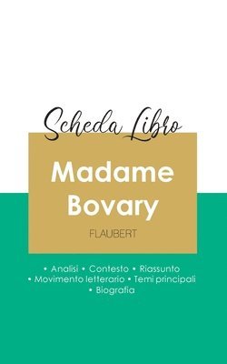 bokomslag Scheda libro Madame Bovary di Gustave Flaubert (analisi letteraria di riferimento e riassunto completo)