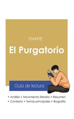 Dante - Guía de lectura El Purgatorio en la Divina comedia de Dante (análisis literario de referencia y resumen completo), Häftad