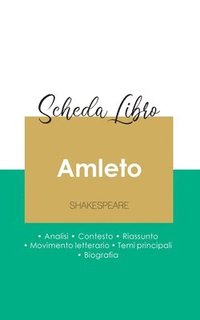 bokomslag Scheda libro Amleto di Shakespeare (analisi letteraria di riferimento e riassunto completo)