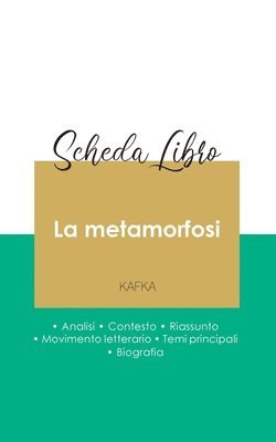 bokomslag Scheda libro La metamorfosi di Kafka (analisi letteraria di riferimento e riassunto completo)