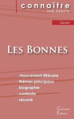 Jean Genet - Fiche de lecture Les Bonnes de Jean Genet (analyse littéraire de référence et résumé complet), Häftad