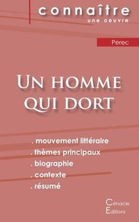 bokomslag Fiche de lecture Un homme qui dort de Georges Perec (analyse littéraire de référence et résumé complet)