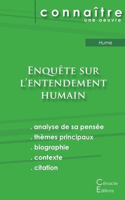 Fiche de lecture Enqute sur l'entendement humain de David Hume (analyse littraire de rfrence et rsum complet) 1