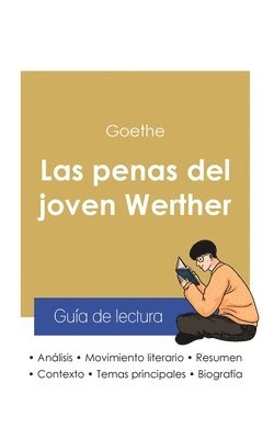 bokomslag Guía de lectura Las penas del joven Werther de Goethe (análisis literario de referencia y resumen completo)
