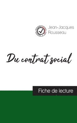 bokomslag Du contrat social de Jean-Jacques Rousseau (fiche de lecture et analyse complte de l'oeuvre)