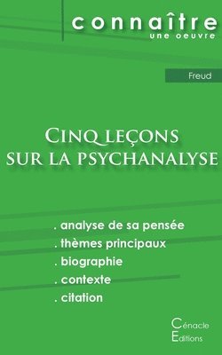 bokomslag Fiche de lecture Cinq leçons sur la psychanalyse de Freud (analyse littéraire de référence et résumé complet)
