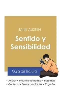 bokomslag Guía de lectura Sentido y Sensibilidad de Jane Austen (análisis literario de referencia y resumen completo)