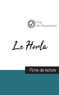 Le Horla de Maupassant (fiche de lecture et analyse complete de l'oeuvre) 1