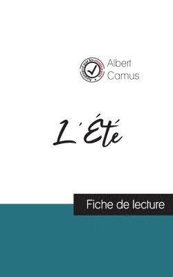 L'Ete de Albert Camus (fiche de lecture et analyse complete de l'oeuvre) 1