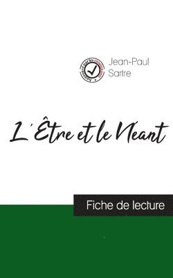 bokomslag L'Etre et le Neant de Jean-Paul Sartre (fiche de lecture et analyse complete de l'oeuvre)