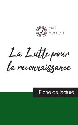 La Lutte pour la reconnaissance de Axel Honneth (fiche de lecture et analyse complete de l'oeuvre) 1