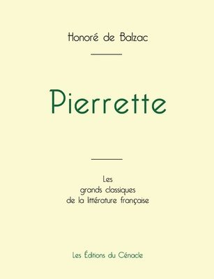 bokomslag Pierrette de Balzac (dition grand format)