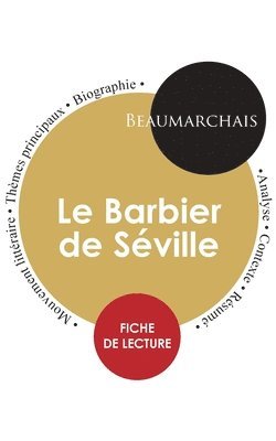 bokomslag Fiche de lecture Le Barbier de Séville (Étude intégrale)