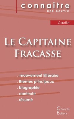 bokomslag Fiche de lecture Le Capitaine Fracasse de Théophile Gautier (analyse littéraire de référence et résumé complet)