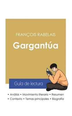 bokomslag Gua de lectura Garganta de Franois Rabelais (anlisis literario de referencia y resumen completo)