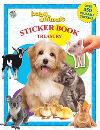 bokomslag Baby Animals Sticker Book Treasury