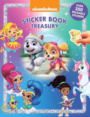 bokomslag Paw Patrol Girl's Sticker Book Treasury