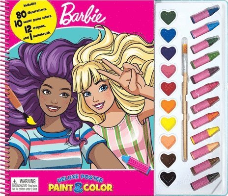 Barbie Deluxe Poster Paint & Color 1