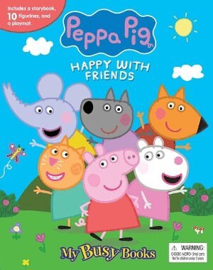 Phidal Publishing - Eone Peppa Pig Better Together My Busy Book, Inbunden