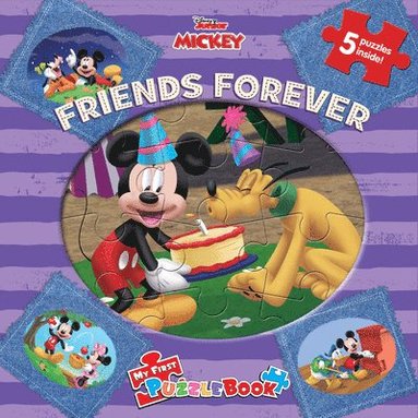 bokomslag Disney Jr Mickey Friends Forever My First Puzzle Book