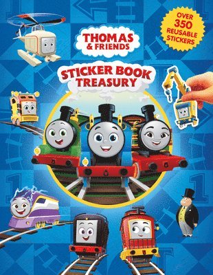 Mattel Thomas All Engines Go Sticker Book Treasury 1