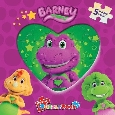 bokomslag Mattel Barney My First Puzzle Book