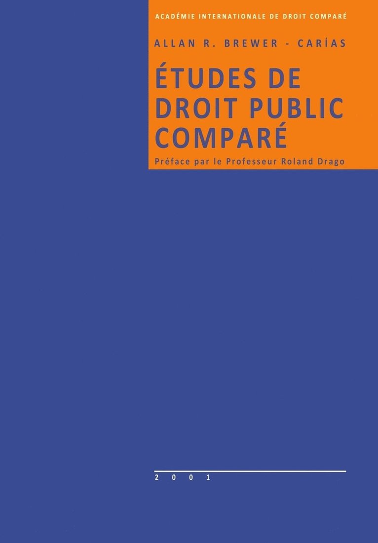 tudes de Droit Public Compar 1