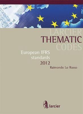 bokomslag Code thmatique  European IFRS standards 2012