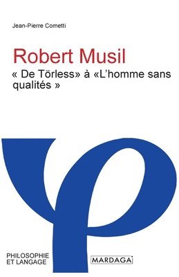 Jean-Pierre Cometti - Robert Musil, Häftad