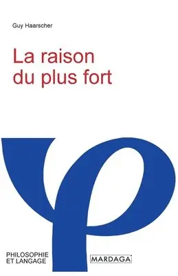 Guy Haarscher - raison du plus fort, Häftad. Tillgänglighet: Lägg i varukorg