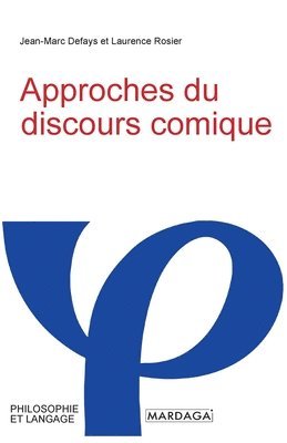 bokomslag Approches du discours comique