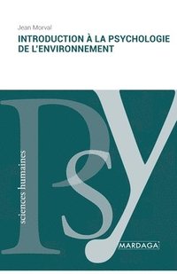 bokomslag Introduction  la psychologie de l'environnement