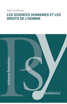 bokomslag Les sciences humaines et les droits de l'homme