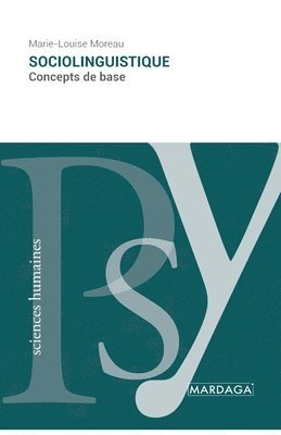 Marie-Louise Moreau - Sociolinguistique, Häftad