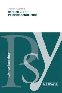 bokomslag Conscience et prise de conscience